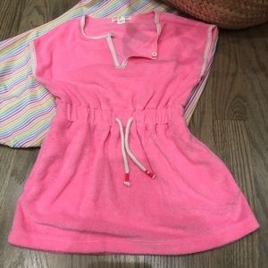 Crewcuts Pink Coverup SZ 3